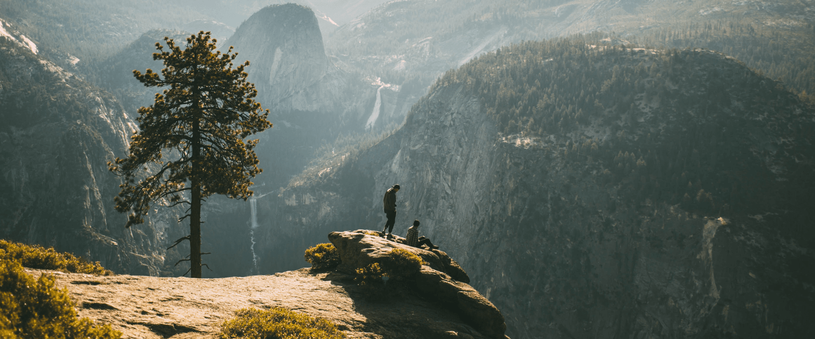 Resting on the top of the mountains